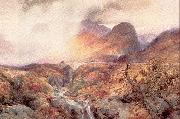 Moran, Thomas Pass at Glencoe, Scotland oil painting